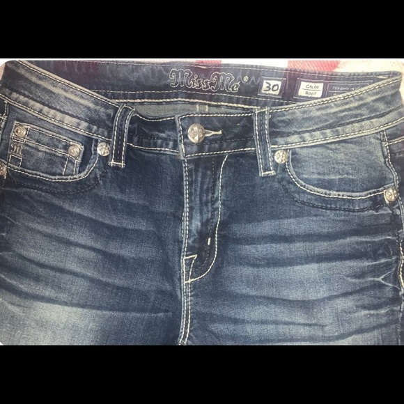 Miss Me Jeans Size 30/34 Chloe Bootcut NWT
GORGEOUS JEANS - Picture 2 of 11